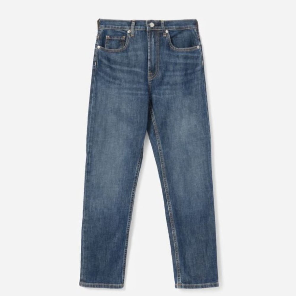 Everlane The Cheeky Straight Jean, high rise